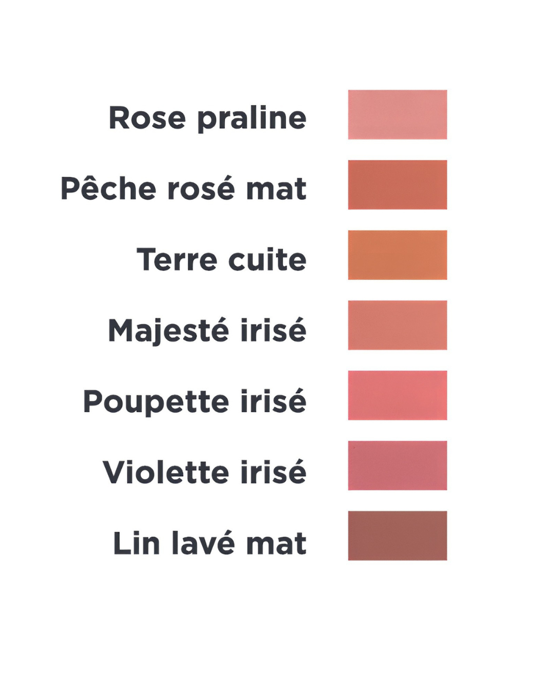 Recarga de Blush Pêssego Cor-de-Rosa Mate