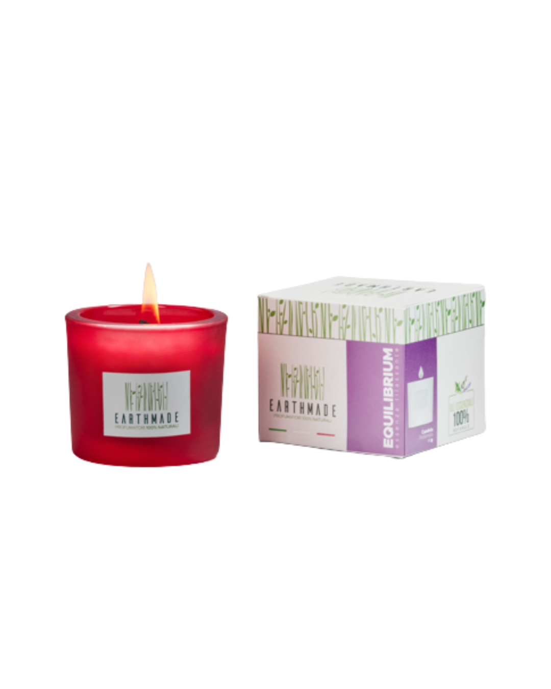 Vela Earthmade 100% natural Equilíbrium| Relaxante