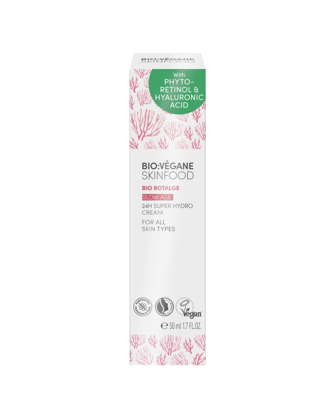 Creme de Rosto 24H Pele Madura | Algas Vermelhas/ Organic Red Algae 24H Super Hydro Cream