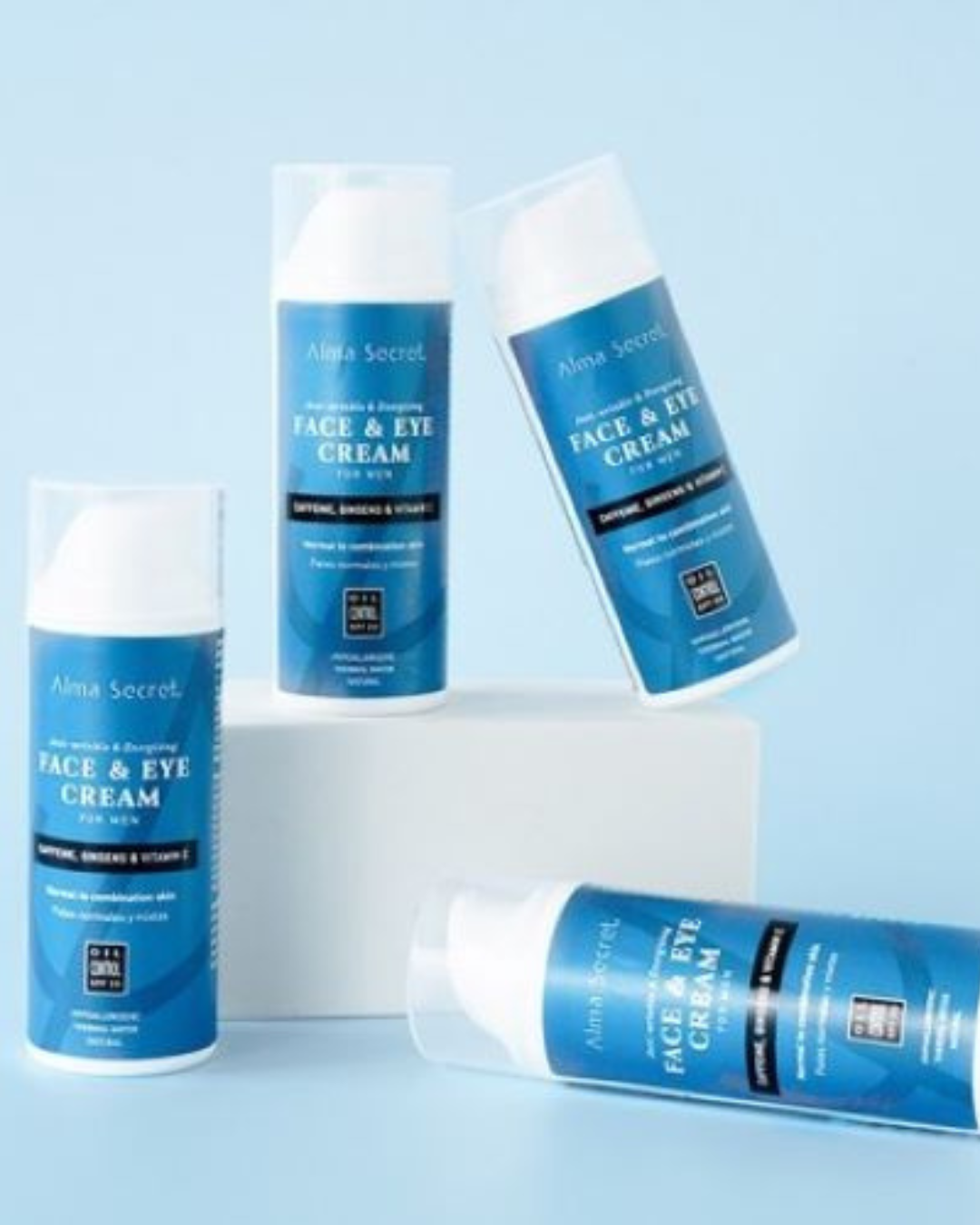Creme de Rosto e Contorno de Olhos SPF 20 | Homem