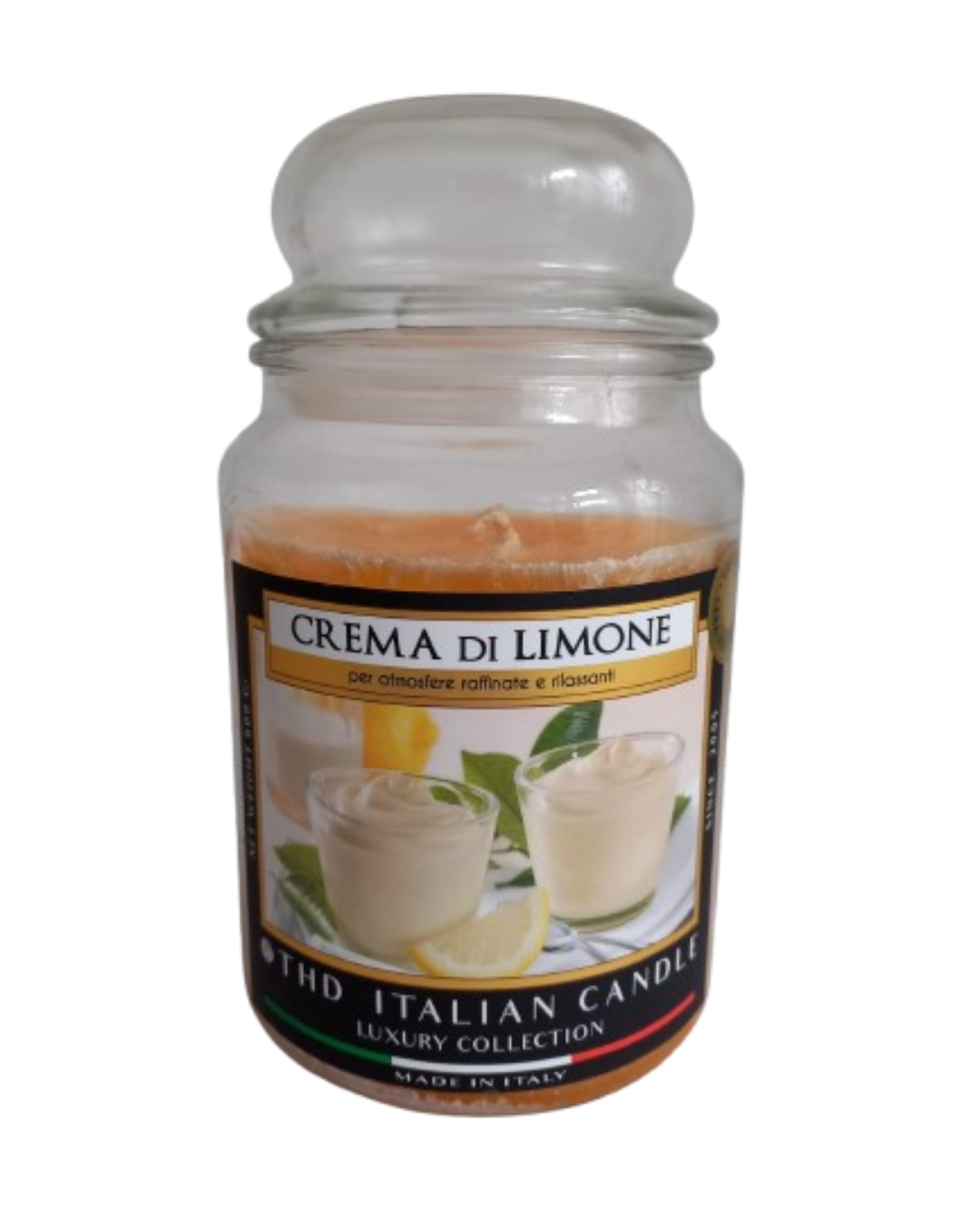 Vela italiana Luxury Creme de Limão
