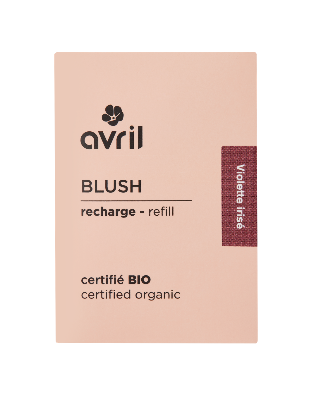 Recarga de Blush Cor Violeta Iridescente