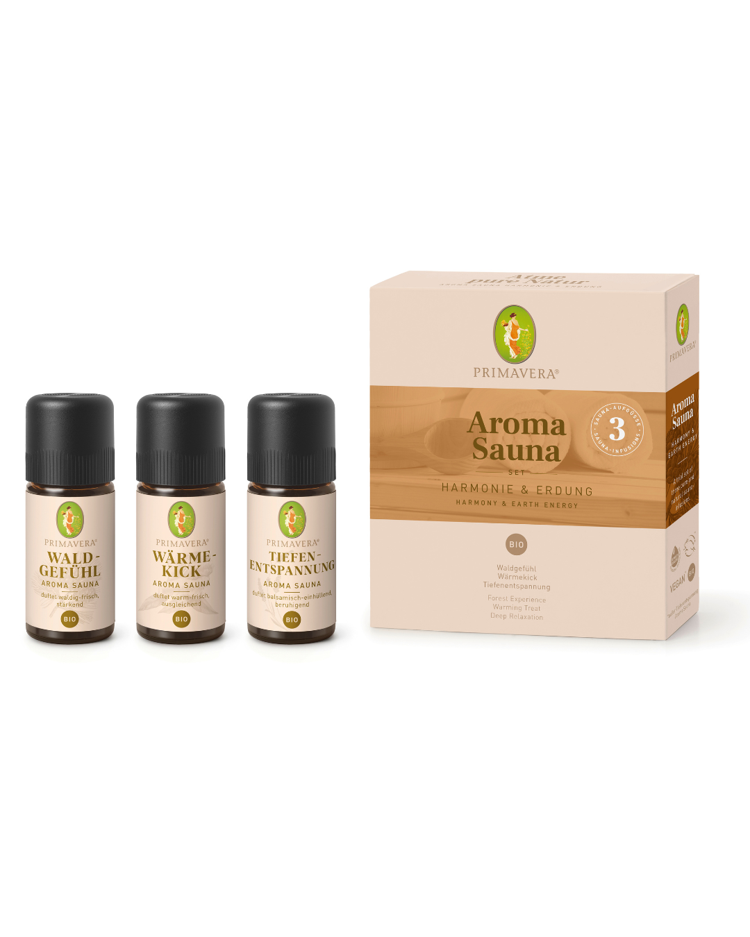 Conjunto Aromático para Sauna Harmonia e Conexão