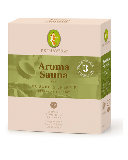 Conjunto Aromático para Sauna Frescura e Energia