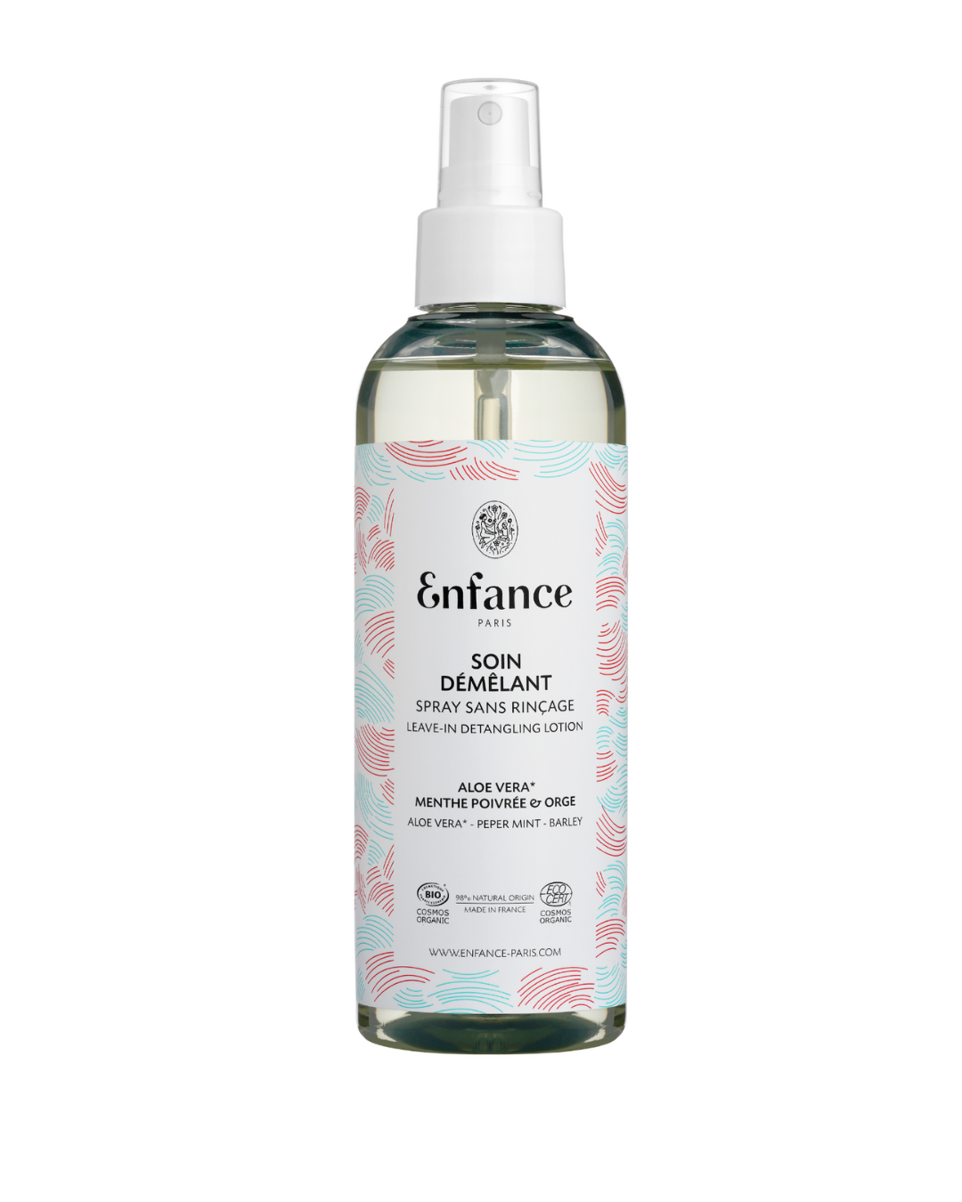 Condicionador de Cabelo para Criança em spray, sem enxaguar.