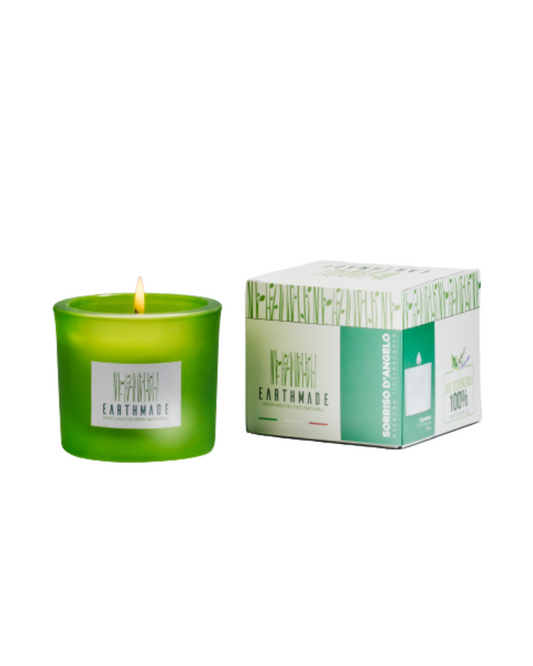 Vela Earthmade 100% natural Sorriso D`Angelo | Refrescante