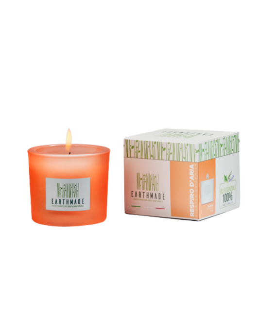 Vela Earthmade 100% natural Respiro D`Aria | Balsâmica